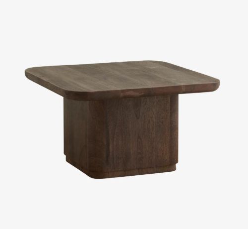 Nordal TOKE Coffee Table 70x70 cm - Dark Brown