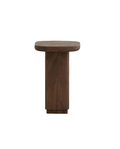 Nordal TOKE Side Table 32x32 cm - Dark Brown