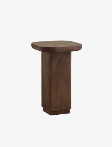 Nordal TOKE Side Table 32x32 cm - Dark Brown