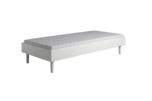 Kaagaard 380 Sengeramme 90x210 cm - Hvidmalet/Metalben