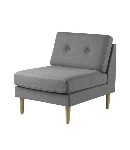 FDB Møbler L42 Firhøj Midter Sofamodul B: 70 cm - Grå