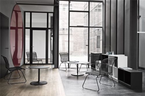 Montana Panton One Lounge Stol SH: 40 cm - Silk Grey/Clark