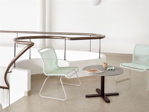 Montana Panton One Lounge Stol SH: 40 cm - Silk Grey/Marylinn