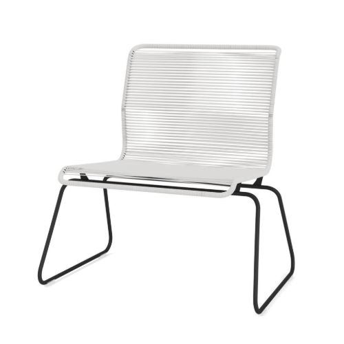 Montana Panton One Lounge Stol SH: 40 cm - Black/Duke