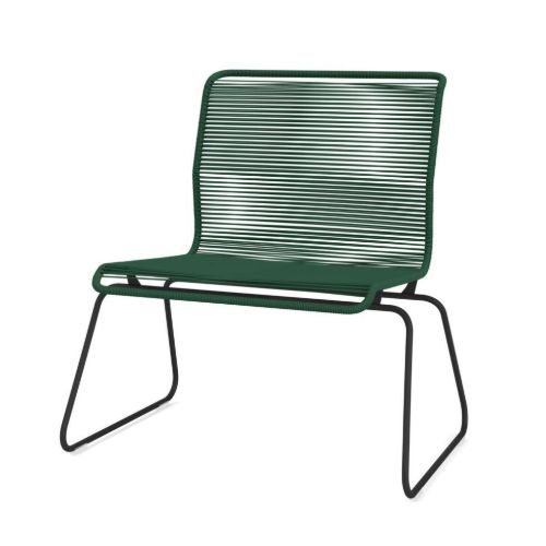 Montana Panton One Lounge Stol SH: 40 cm - Black/Holmes