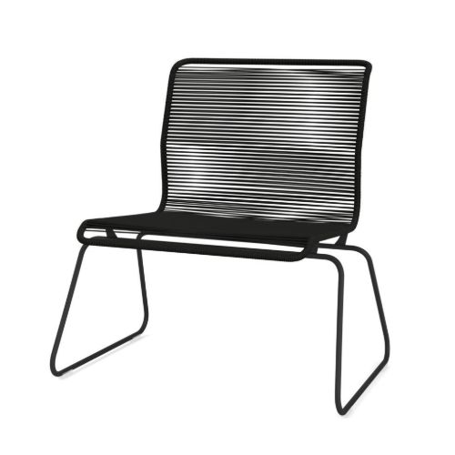 Montana Panton One Lounge Stol SH: 40 cm - Black/Clark