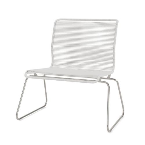 Montana Panton One Lounge Stol SH: 40 cm - Stainless Steel/Duke