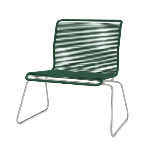 Montana Panton One Lounge Stol SH: 40 cm - Stainless Steel/Holmes