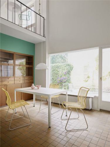 Montana Panton One Lounge Stol SH: 40 cm - Stainless Steel/Vincent