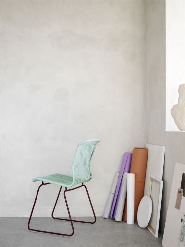 Montana Panton One Lounge Stol SH: 40 cm - Stainless Steel/Marylinn