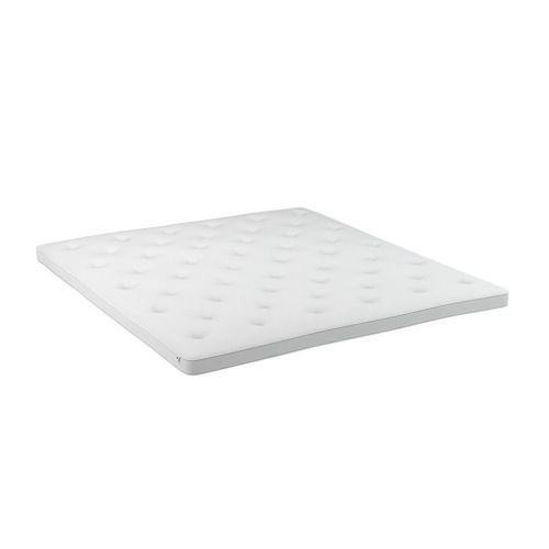 GOD NAT Odin Quilt Latex 60 Vendbar Sommer/Vinter Topmadras 180x200cm - Hvid