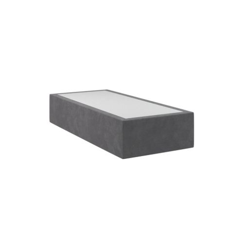 GOD NAT Odin Boxmadras 90x200 cm - Velour/Antracit