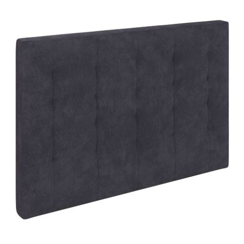 GOD NAT Odin Trenset Gavl Fløjl 150x120cm - Antracit