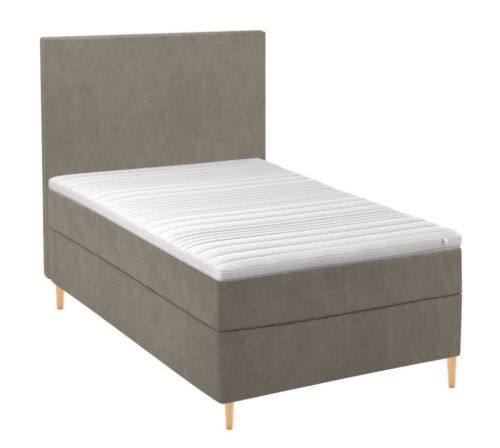 GOD NAT Odin Kontinentalseng Standard 120x200 cm - Velour/Sand