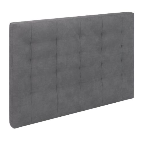 GOD NAT Odin Trenset Gavl Velour 180x120cm - Antracit