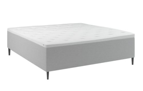 GOD NAT Odin Boxmadras 210x210 cm - Møbeltekstil/Lysegrå VARESÆT