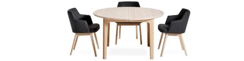 Skovby SM112 Spisebord Ø: 130 cm - Valnød Naturolie