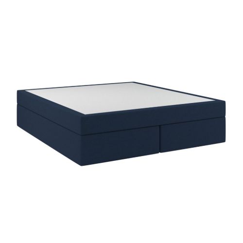 GOD NAT Odin Kontinentalseng Standard 1 kerne 180x210 cm - Møbeltekstil/Blå