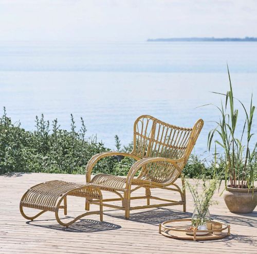 Sika-Design Teddy Exterior Loungestol SH: 33 cm - Natur