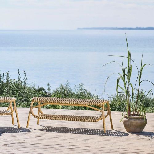 Sika-Design Machiya Exterior Bænk SH: 44 cm - Natur