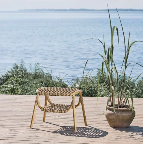 Sika-Design Machiya Exterior Skammel H: 44 cm - Natur