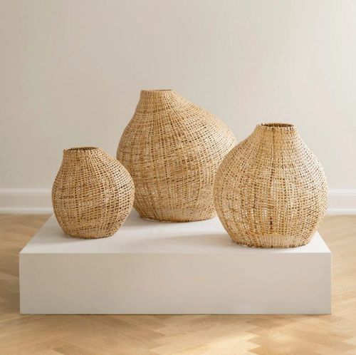 Sika-Design Figura Lampeskærm Lille Ø: 30 cm - Natur