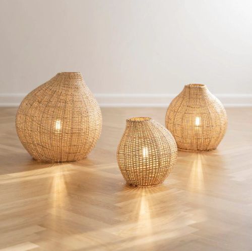 Sika-Design Figura Lampeskærm Mellem Ø: 40 cm - Natur