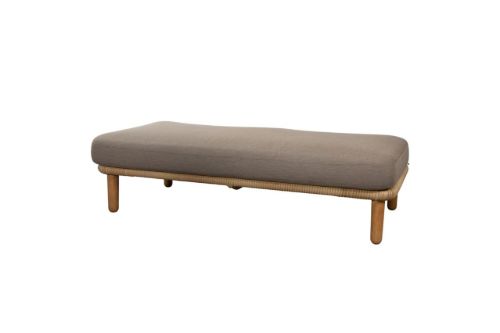 Cane-line Outdoor Arch 2 pers. Sofa Modul B: 148 cm - Natural/Grå