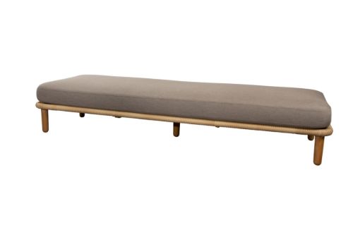 Cane-line Outdoor Arch 3 pers. Sofa Modul B: 223 cm - Natural/Grå