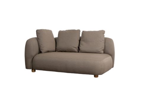Cane-line Outdoor Capture 2 Pers. Højre Sofa Modul inkl. AirTouch Hynder B: 170 cm - Taupe