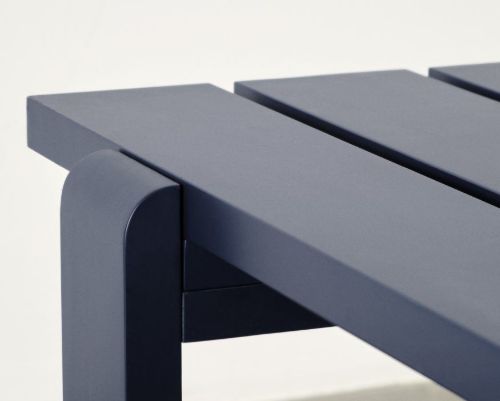 HAY Weekday Bench B: 111 cm - Steel Blue