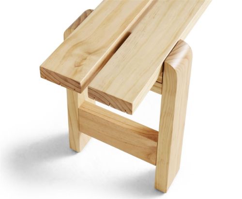 HAY Weekday Bench B: 140 cm - Lacquered Pinewood