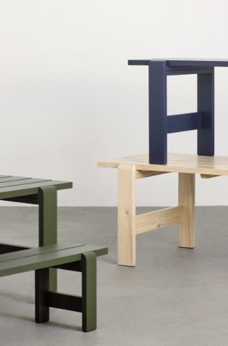 HAY Weekday Bench B: 140 cm - Olive