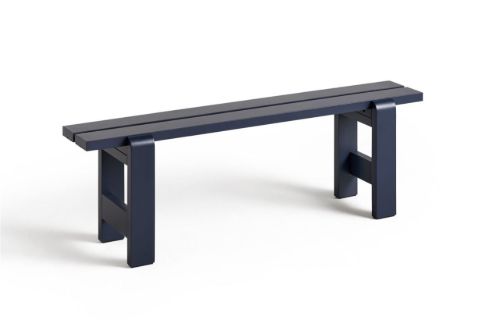 HAY Weekday Bench B: 140 cm - Steel Blue