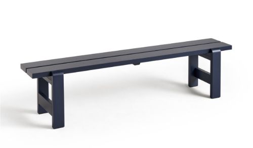 HAY Weekday Bench B: 190 cm - Steel Blue