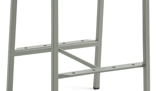 HAY Balcony Bar Stool Low H: 65 cm - Desert Green