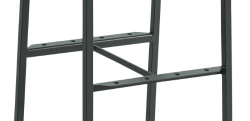 HAY Balcony Bar Stool High H: 75 cm - Dark Forest