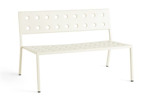 HAY Balcony Lounge Bench L: 113,5 cm - Chalk Beige