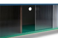 Billede af HAY Colour Floor Cabinet w. Glass Doors 180x39x51 cm - Multi