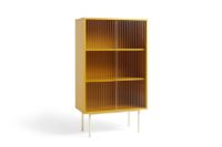 Billede af HAY Colour Cabinet Tall w. Glass Doors 75x39x130 cm - Yellow