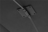 Billede af HAY Passerelle Table 300x95x74 cm - Oak/Ink Black Crossbar