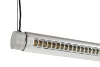 Billede af HAY Factor Linear Suspension Lamp Directional L: 152 cm - Clear