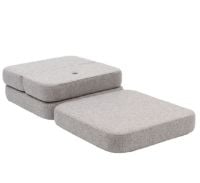Billede af By KlipKlap KK 3 Fold Sofa Single Soft L: 75 cm - Multi Grey/Grey 