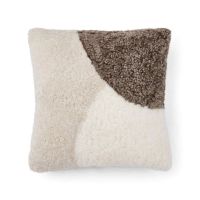 Billede af Natures Collection Pattern Collection Cushion New Zealand Sheepskin 45x45 cm - Taupe/Pearl/Ivory