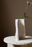 Billede af Ferm Living Moire Vase H: 30 cm - Off White 