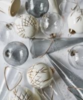 Billede af Frederik Bagger Crispy Christmas Glass Cone H: 16,4 cm - Dark/Røget