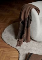Billede af Ferm Living Dry Blanket 120 x 180 cm - Sugar Kelp/Black 
