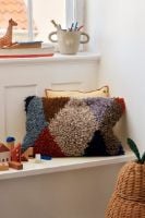Billede af Ferm Living Harlequin Tufted Cushion 60 x 40 cm - Multi 