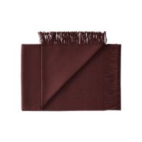 Billede af Silkeborg Uldspinderi Lima Plaid 130x200cm - Beetroot