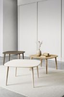 Billede af Thomsen Furniture Oak Sofabord 80x80 cm - Hvidolieret Eg